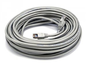 Monoprice 6990 Cat5e  Stp Ethernet _ 50ft Gray