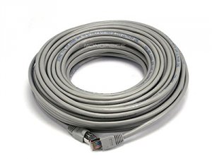 Monoprice 6991 Cat5e 24awg Stp  Patch Cable_ 75ft Gray