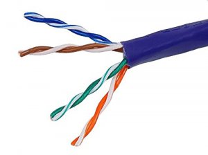 Monoprice 8596 Cat5e Utp Stranded (cm) 1000ft - Purple