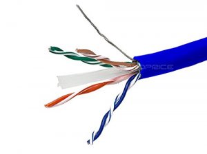 Monoprice 13565 Cat 6 Stp Solid (cm) - Blue - 250ft