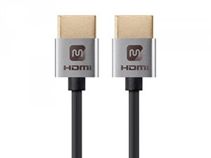 Monoprice 13583 Slim Hdmi Cable_ 4ft Silver