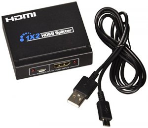 Monoprice 15651 Mini Usb-powered 1x2 Hdmi  4k Splitter