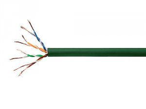 Monoprice 14757 Cat5e Utp (cm) - Green - 250ft