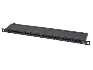 Monoprice 10035 Half-u Utp Cat6 180   Patch Panel_24 Por