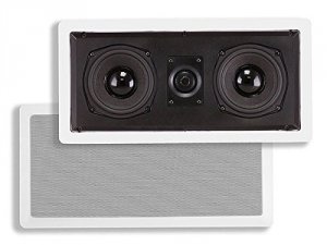 Monoprice 4881 Wall Center Channel Speaker With Dual 5.25