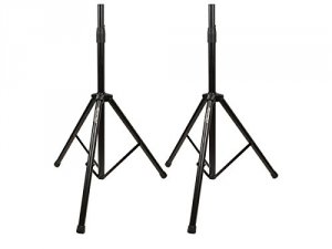 Monoprice 602350 Pa Speaker Stands With Air Cushion Pair