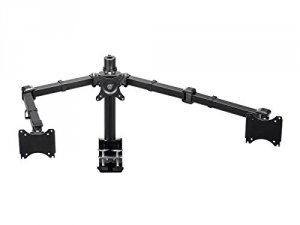 Monoprice 16247 Essential Triple Monitor Articulating Arm Desk Mount