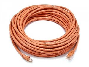 Monoprice 2162 Cat5e  Cable_ 50ft Orange