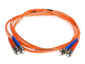 Monoprice 2602 Fiber Optic Cable - 2 Meter - Orange