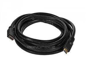 Monoprice 3343 Hdmi Extension Cable_ 10ft Black