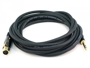 Monoprice 4771 Xlr F To 14inch Trs M 16awg Cable 15ft