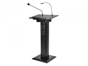 Monoprice 18806 Commercial Audio 60w Powered Lectern With Gooseneck Mi