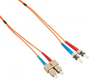 Monoprice 2608 Fiber Optic Cable_ - 3 Meter - Orange