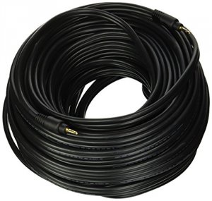 Monoprice 5585 Stereo M To Stereo M Cable 100ft - Blck