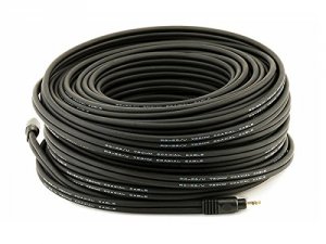 Monoprice 5585 Stereo M To Stereo M Cable 100ft - Blck