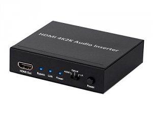 Monoprice 13347 Blackbird 4k  Hdmi Audio Inserter