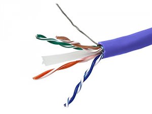 Monoprice 13072 1000ft Cat6a Ftp Solid, (cmr), Blue