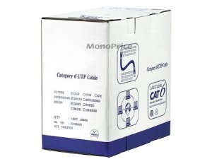 Monoprice 6204 Cat6 Utp_(cmp) - Gray- 1000ft