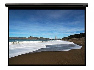 Monoprice 7931 Matte White Fabric Motorized Proj Screen