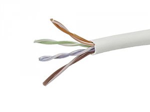 Monoprice 11437 Cat5e Utp Solid (cmp) 1000ft - White