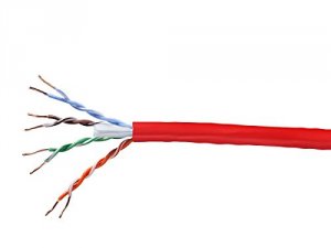 Monoprice 13736 Cat6 Utp_(cmp) - Red- 1000ft