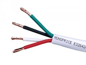 Monoprice 14647 Cl3 Rated 4-conduct Speaker Wire_ 1000ft