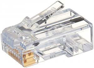 Accutech 100010B Ez-rj45 Cat6 Connectors 100pk