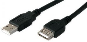 Addon USBEXTAA6INB 6-inch Usb 2.0 A Male To Female Extension Cable - B