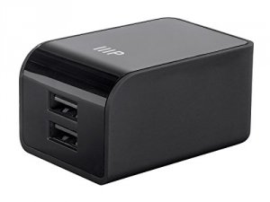 Monoprice 15983 Luxe Series Dual Usb Wall Charger_ Usb-a 4.8a