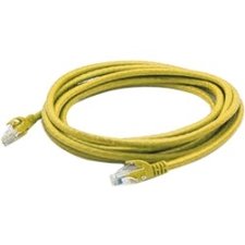 Addon ADD-10FCAT6S-YLW 10ft Rj-45 (male) To Rj-45 (male) Shielded Yell