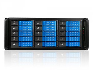 Istar DAGE415U40DEBL-PM 4u 15-bay 3.5inch Sassata Esata-port Multiplie