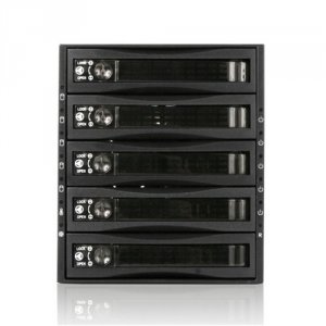 Istar BPU-340SATA-BPL 3 X5.25-4 X3.5 Sata Raid Cage Sata