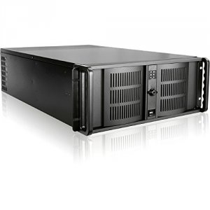 Istar D-414L-7 Usa 4u Rackmount Chassis With 14 Slots And Black Bezel