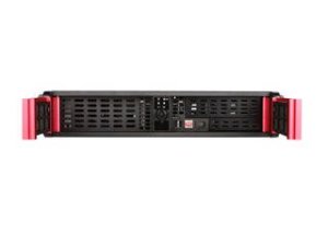 Istar D-200-FS-RED Usa 2u Compact Stylish Rackmount Front-mounted Psu 