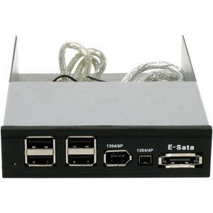 Istar RP-HUB-SAUF 3.5in Combo Hub For Usb2.0 Firewire E-sata