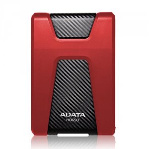 Adata AHD650-1TU3-CRD Dashdrive Durable Hd650 1tb Red