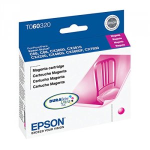 Original Epson T060320 Durabrite Ink Cartridge - Inkjet - Magenta - 1 