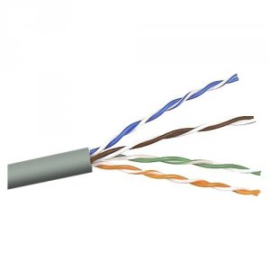 Belkin TAA504-1000GR-P Taa Cat5e Solid Bulk Cable,4pr;24awg;10