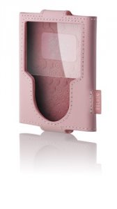 Belkin F8Z204-PNK Ipod Nano 3g Leather Sleeve  Cameo Pink