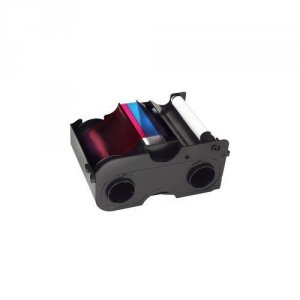 Fargo 044280 Ymcko Starter Print Ribbon Cartridge