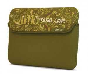 Mobile ME-SUMO77139M Sumo - Graffiti Sleeve - 13.3in13in Mac - Green,n