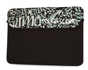 Mobile ME-SUMO77139M Sumo - Graffiti Sleeve - 13.3in13in Mac - Green,n