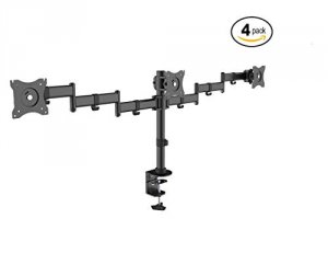 Kantek MA230 Triple Monitor Arm With Articulating Joints. For 3 Monito