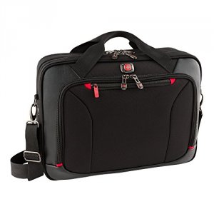 Swiss 28373001 Highwire Briefcase Blk Fits Up To 17in Laptop