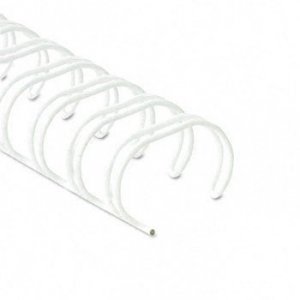 Fellowes 52542 Binding Spines Wire - White 38in 25pk,dds Must Be Order