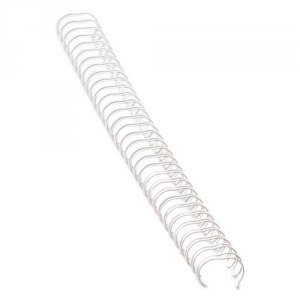 Fellowes 52542 Binding Spines Wire - White 38in 25pk,dds Must Be Order