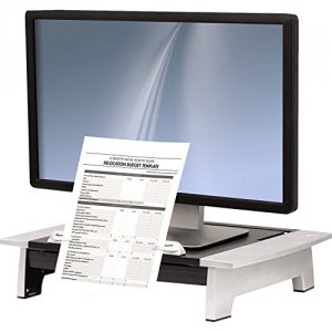 Fellowes 8036601 Office Suites Standard Monitor Riser Plus - 80 Lb Loa