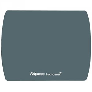 Fellowes 5908201 Microbanreg; Ultra Thin Mouse Pad - Graphite - 7 X 9 