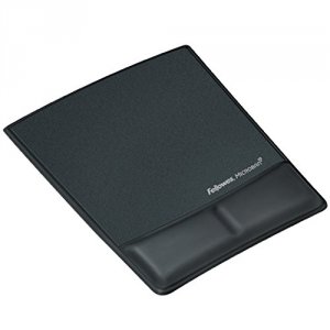 Fellowes 9180901 Mousepadwrist Support Wmicroban - Blac