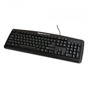 Fellowes 9892901 (r)  Microban(r) Basic 104 Keyboard